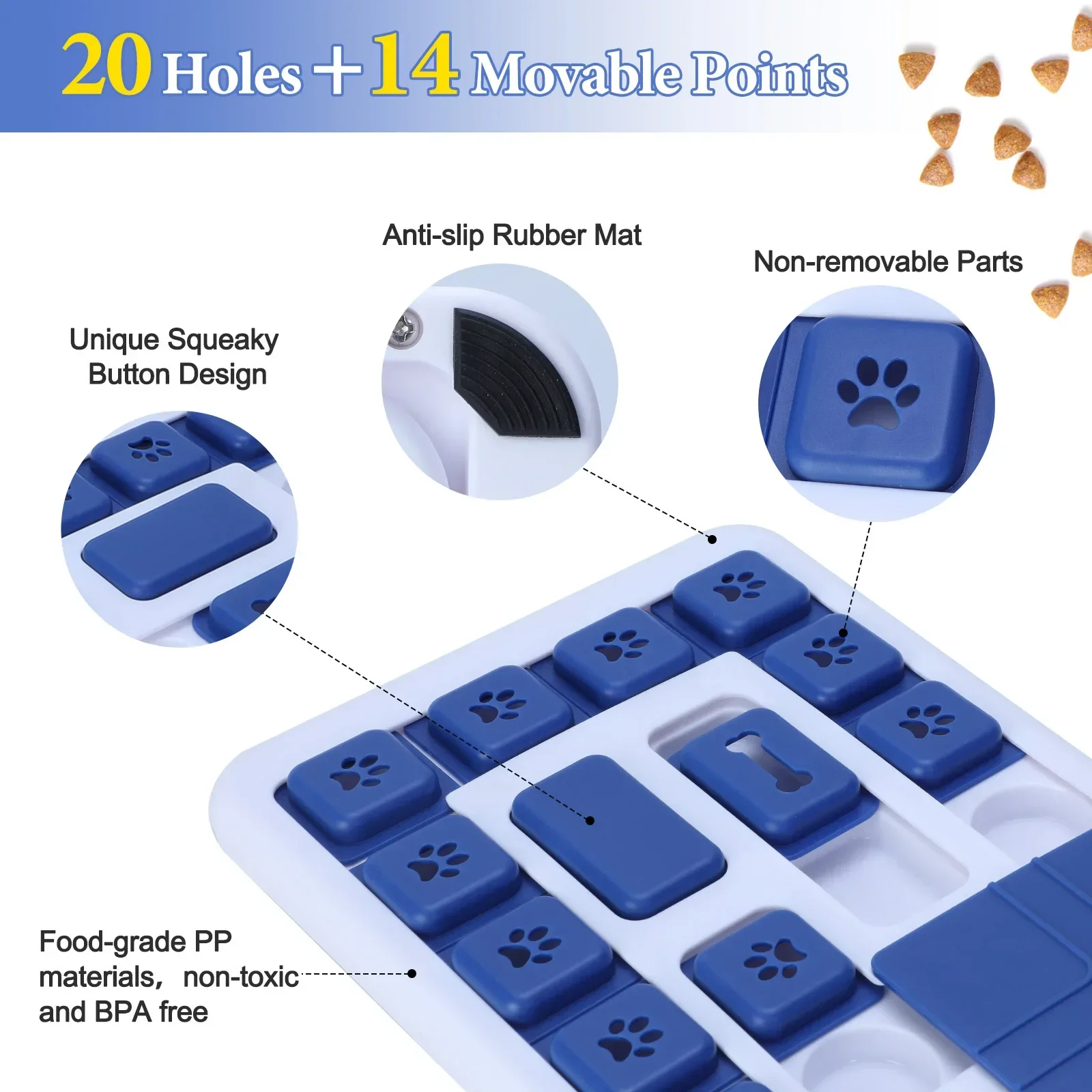 Interactive Plush Puzzle Dog Toy - Image 3