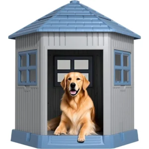Elevated Indoor & Outdoor Dog House